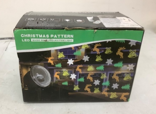 LED Christmas Magic Ball Projection Light, Untested, E-Commerce Return - Lot 546