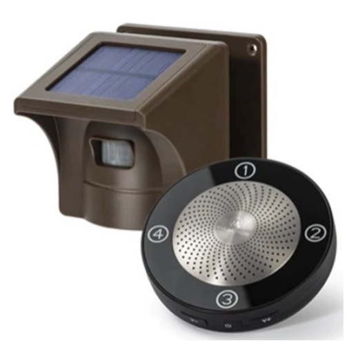 eMacros Wireless Solar Driveway Alarm, Powers Up, E-Commerce Return - Lot 363