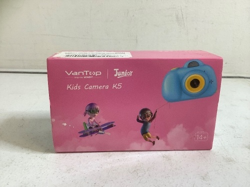 VanTop Kid's Camera, Powers Up, E-Commerce Return - Lot 558