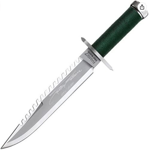 Rambo First Blood Knife & Sheath, E-Commerce Return - Lot 109