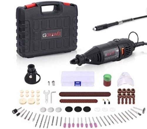 Goxawee Rotary Tool Kit, Powers Up, E-Comm Return - Lot 223