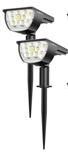2pcs Liblins Solar Lights, E-Commerce Return - Lot 608