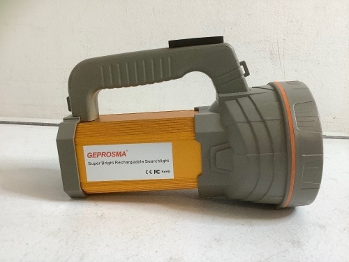High Power Handheld Flashlight, Powers Up, Appears New - Lot 763