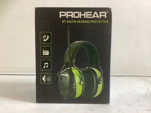 ProHear BBT AM/FM Hearing Protector, E-Commerce Return - Lot 732