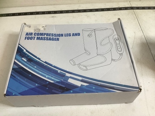 Air Compression Leg & Foot Massager, Untested, E-Commerce Return - Lot 804