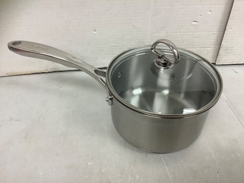 2qt Sauce Pan w/ Glass Lid, Appears New - Lot 132