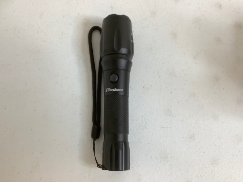 Phixton Tactical Flashlight, Powers Up, E-Commerce Return - Lot 730