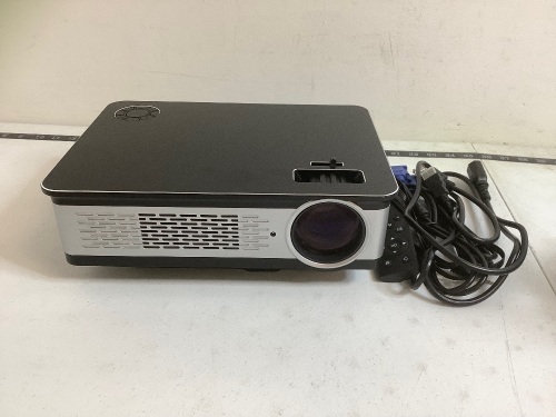 Full HD LED Projector, Powers Up, Appears New - Lot 57