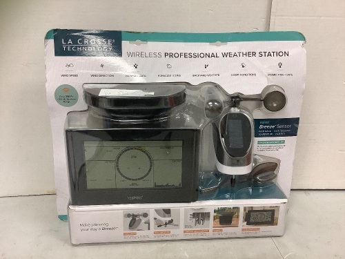 Wireless Professional Weather Station, Appears New - Lot 203