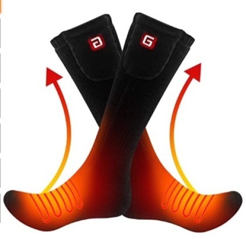 QILOVE Electric Heated Socks, One Size, Powers Up, E-Commerce Return - Lot 765