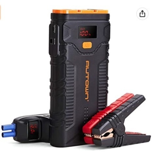 Autown Portable Jump Starter, Powers Up, Appears New - Lot 123