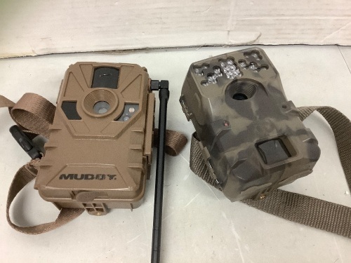 Lot of (2) Trail Cameras, Untested, E-Commerce Return - Lot 755