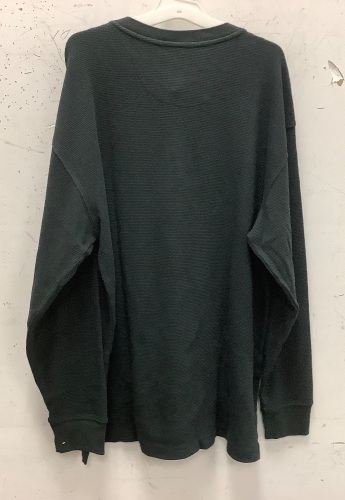 RedHead Mens Henley Long Sleeve, L, New - Lot 473