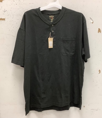 RedHead Mens Pocet Henley Shirt, L, New - Lot 456