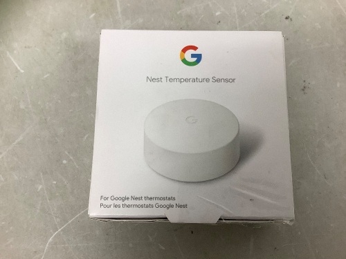 Google Nest Temperature Sensor, Untested, E-Commerce Return - Lot 133