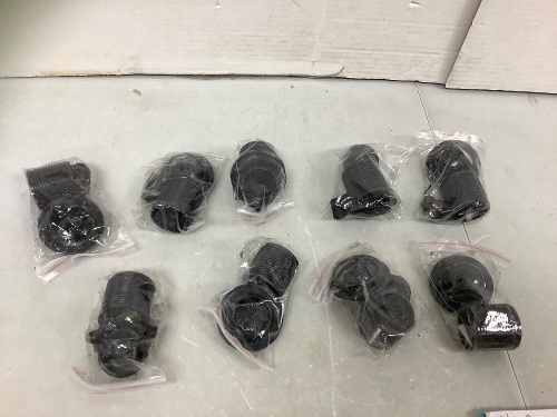 Lot of (9) Threaded Sockets, E-Commerce Return - Lot 795