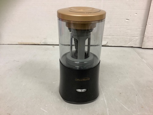 Autofeed Electric Pencil Sharpener, Powers Up, Appears New - Lot 698