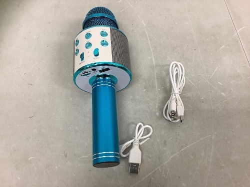Wireless Microphone w/ Speaker, Powers Up, E-Comm Return - Lot 441