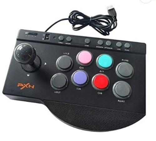 PXN 0082 Arcade Fight Stick, Powers Up, Appears New - Lot 544