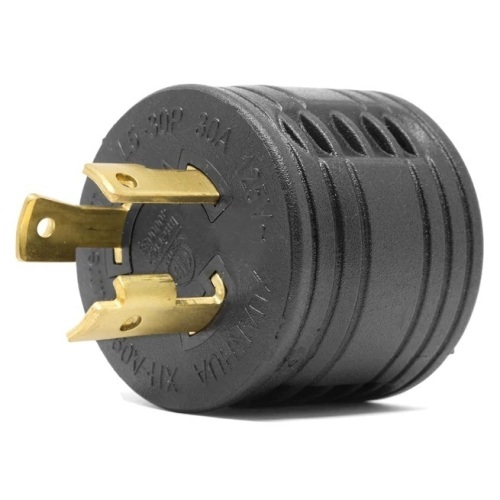 120V 30-Amp 3600-Watt Generator to RV Adapter, NEMA L5-30P Twist-Lock Power Plug to TT-30R RV-Ready Outlet - Lot 114