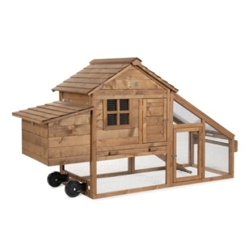 Mobile Wood Chicken Coop Tractor - Lot 265