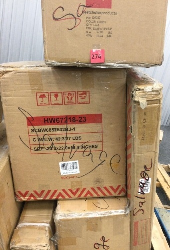 Salvage Pallet; Items May Be Broken, Damaged, Or Have Missing Pieces - Lot 274