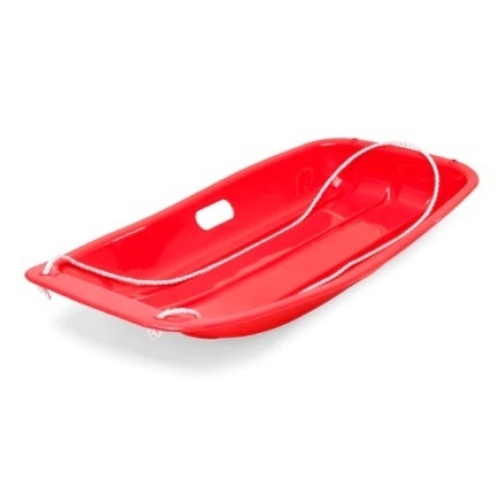Kids Outdoor Plastic Toboggan Snow Sled - Lot 313