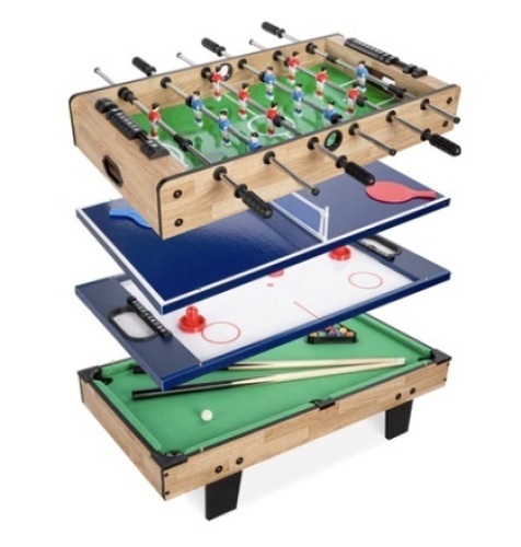 4-in-1 Multi Game Table Set - Lot 327