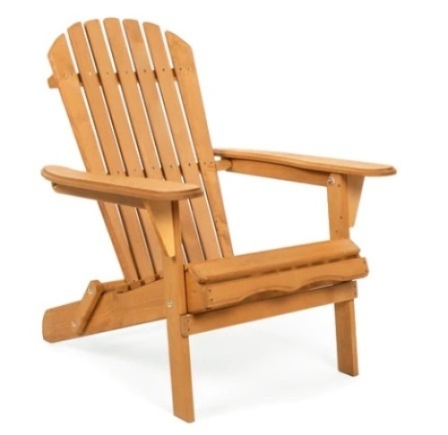 Folding Wooden Adirondack Chair - Lot 371