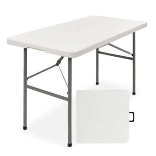 4ft Portable Folding Plastic Table - Lot 388