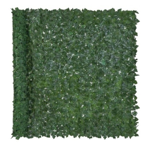Outdoor Faux Ivy Privacy Screen Fence, 96x72in - Lot 390