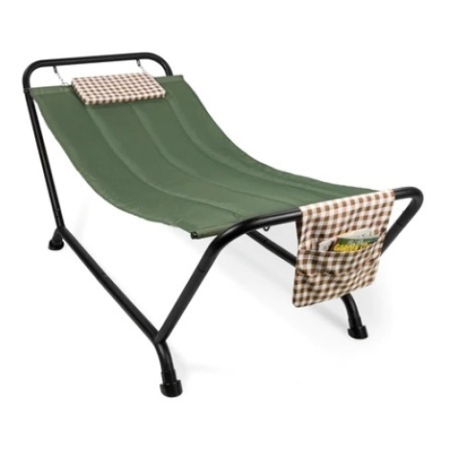 Outdoor Patio Hammock, Green - Lot 417