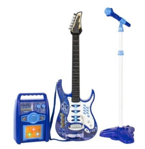 Kids Electric Guitar Toy Play Set - Lot 431