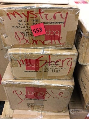 Lot of (4) BCP Mystery Bundle - Lot 553