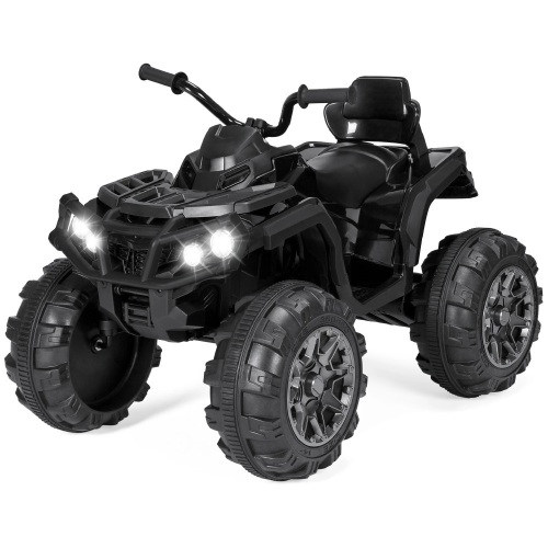 12V Kids Ride-On 4-Wheeler Quad ATV Car w/ 3.7mph Max, Bluetooth, Headlights - Lot 579