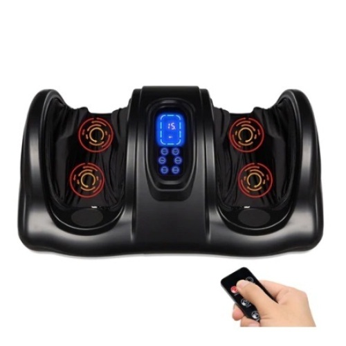 Therapeutic Foot Massager, Black - Lot 457