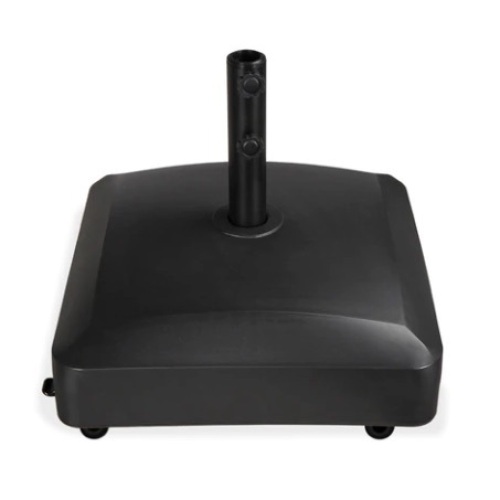 Fillable Mobile Umbrella Base Stand, Black - Lot 462