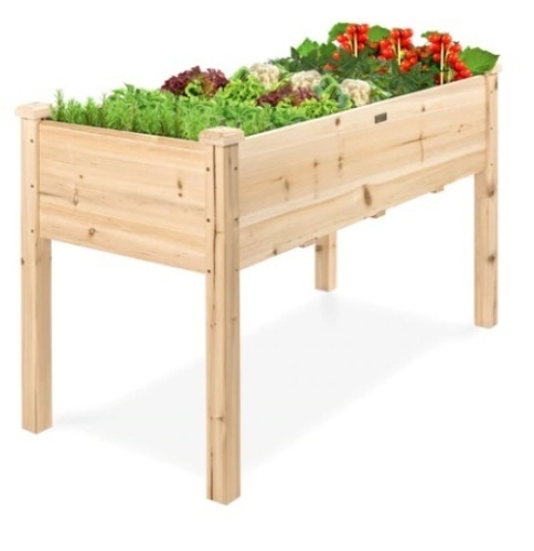 Raised Garden Bed, 48x24x30in - Lot 482