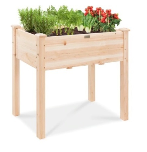 Raised Garden Bed, 34x18x30in - Lot 483