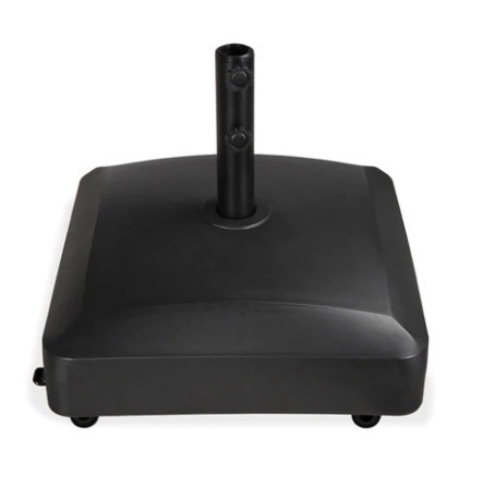 Fillable Mobile Umbrella Base Stand, Black - Lot 489