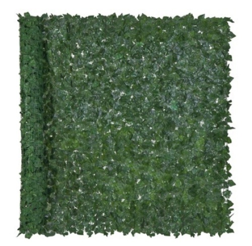 Outdoor Faux Ivy Privacy Screen Fence, 96x72in - Lot 503