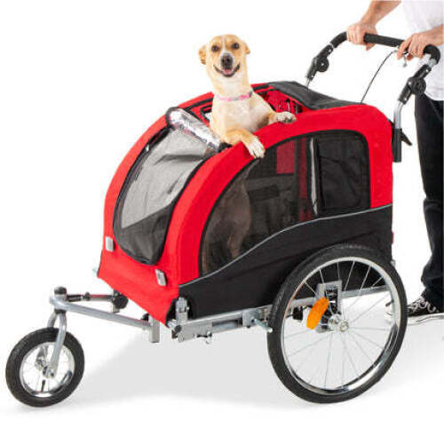 2-in-1 Pet Stroller adn Bike Trailer