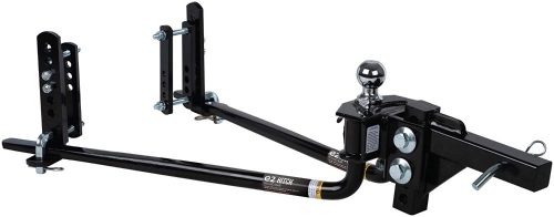 Fastway e2 2-Point Sway Control Round Bar Hitch, 10,000 Lbs Trailer Weight Rating, 1,000 Lbs Tongue Weight Rating. MISSING SHANK.  - Lot 174