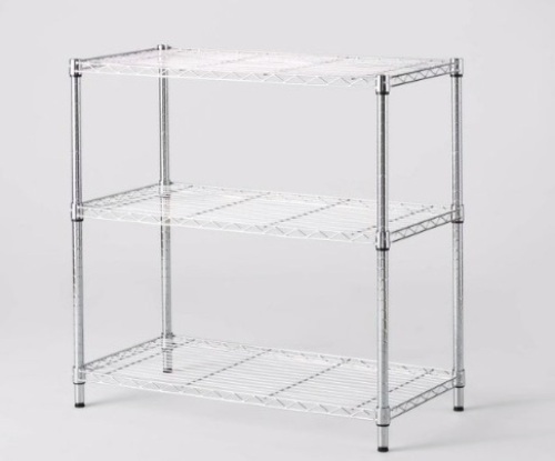 3 Tier Wide Wire Shelving - Lot 856