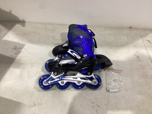 Oushen Adjustable Full Flash Children Single Four-Wheel Roller Skates Skating Shoes - Lot 888