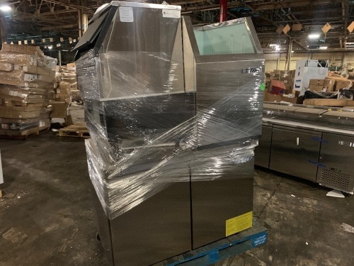 Ice Machine, Ice Bin & Under Counter Freezer - For Parts or Repair  - Lot 192