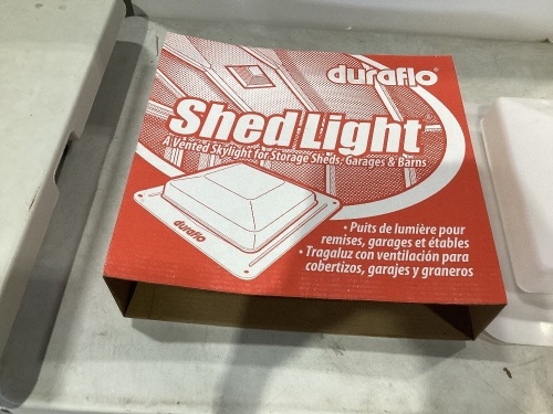Shedlight Roofvent Transluscent Shedlight - Lot 495
