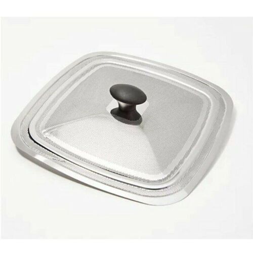 Case of (12) Cook's Essentials Square Splatter-Less Lid with Bakelite Knob  - Lot 478