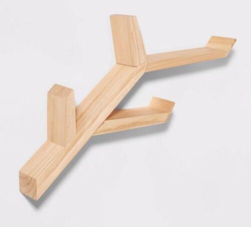 Pillowfort Wood Tree Shelf  - Lot 1173