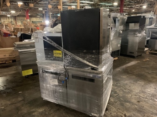 (3) Ice Makers, and a Prep Table. Untested - Lot 160